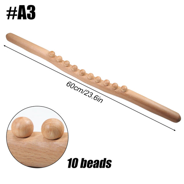 Massage wooden stick B.12
