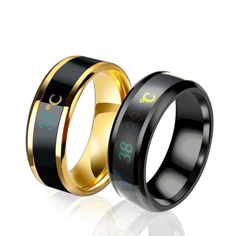 Smart ring temperature meter for women and men