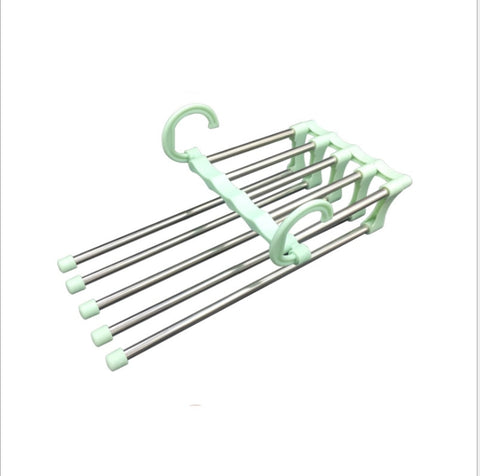 Multi-function Pants Hangers Telescopic Stainless