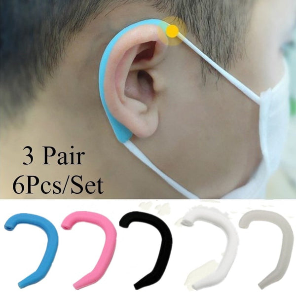3pairs/Universal Ear Protect For Mask