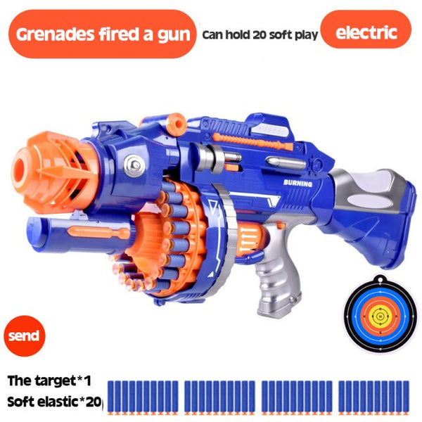 Electric Mega Gun Bomb Toy