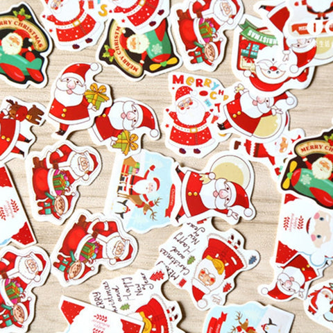 48 Pc Christmas Stickers